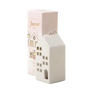 Holiday Town Incense Cone Holder - White House